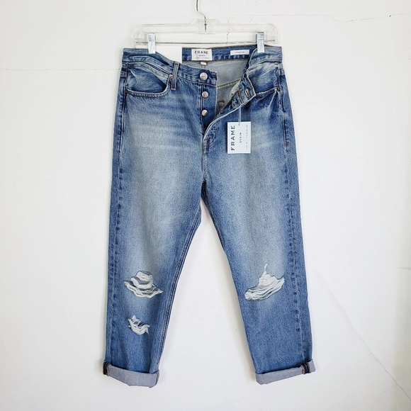 NWT Frame Le Pegged High Rise Straight 29 - Picture 2 of 16